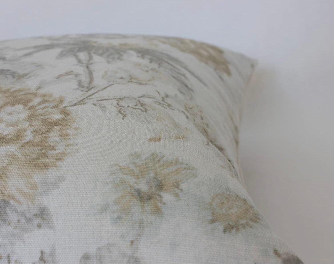 Pastel Floral Pillow Cover