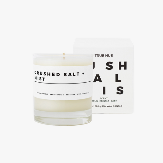 Crushed Salt + Mist Candle