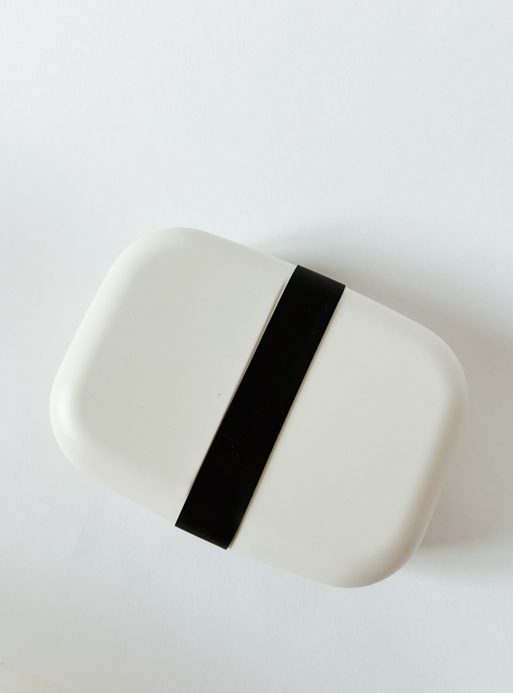 Off-White Rectangular Bento Lunch Box